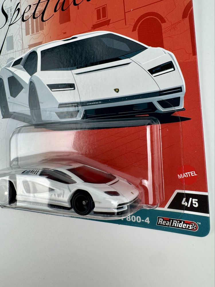 Hot Wheels Lamborghini Countach LPI 800-4 Spettacolare Premium