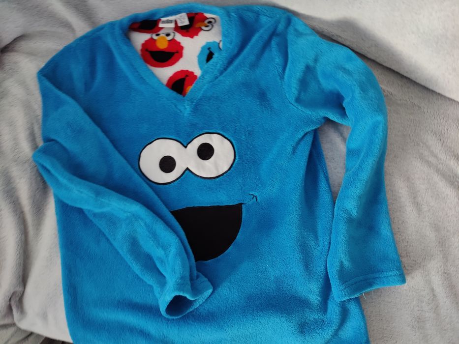 Góra od piżamy Ulica Sezamkowa Ciasteczkowy Potwór