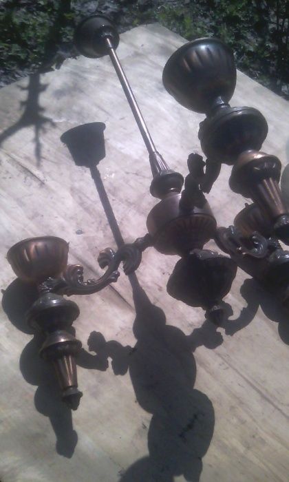 Люстра времен СССР.