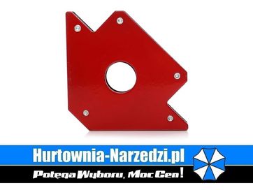 Uchwyt magnetyczny 156 x 103 x 16 mm 22,5 kg kątownik magnetyczny