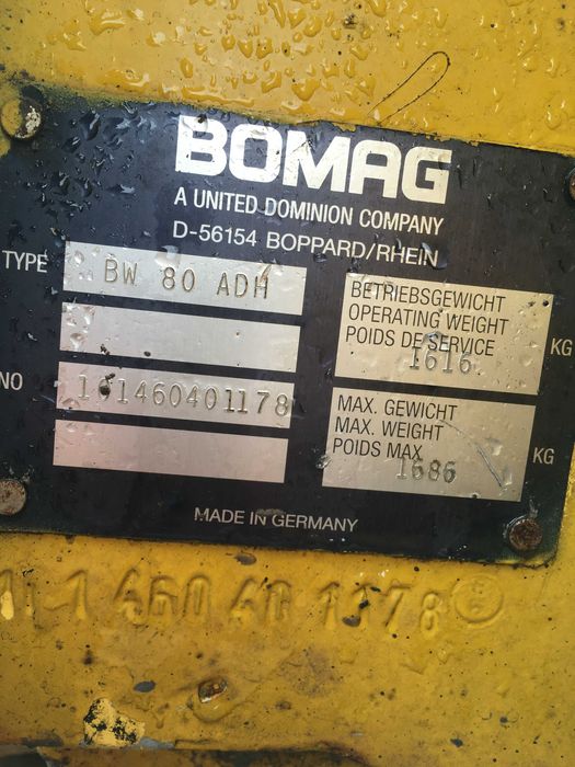 Cilindro compactador Bomag BW80ADH