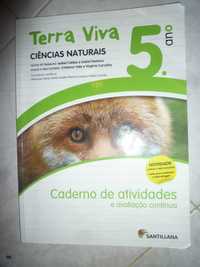 Terra Viva 5º ano-Caderno de actividades Ciências Naturais