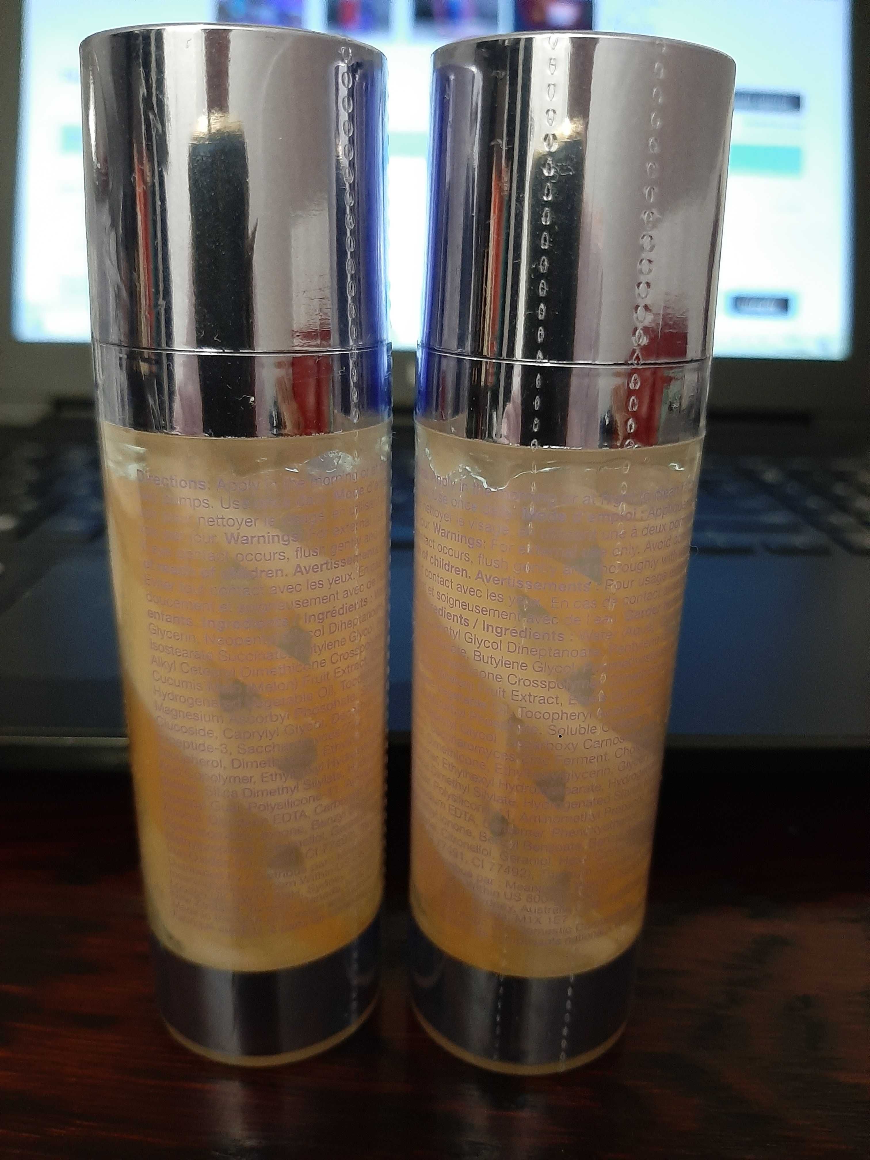 nowe dwa w jednej cenie Cindy Crawford krem i serum 30 ml x 2