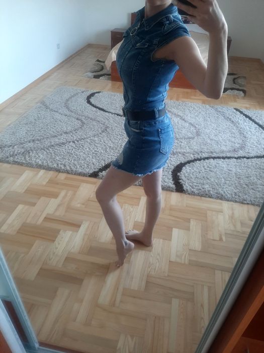 Sukienka jeansowa S M L