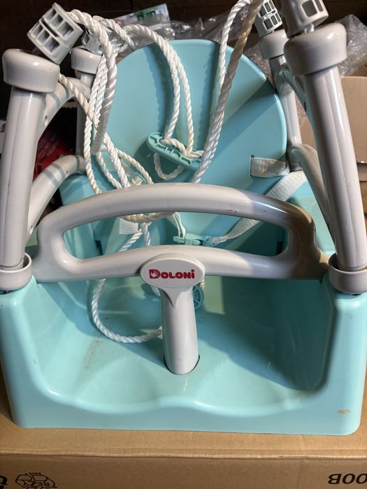 Skedzisko hustawki dzieciece z uchwytami