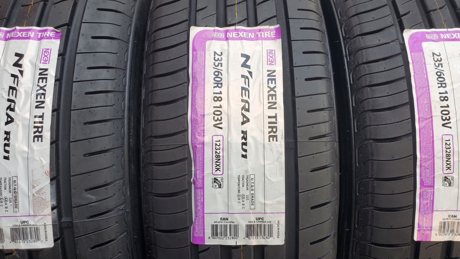 Шини 235/60 R 18 NEXEN Nfera SUV. Літо. Нові колеса склад.