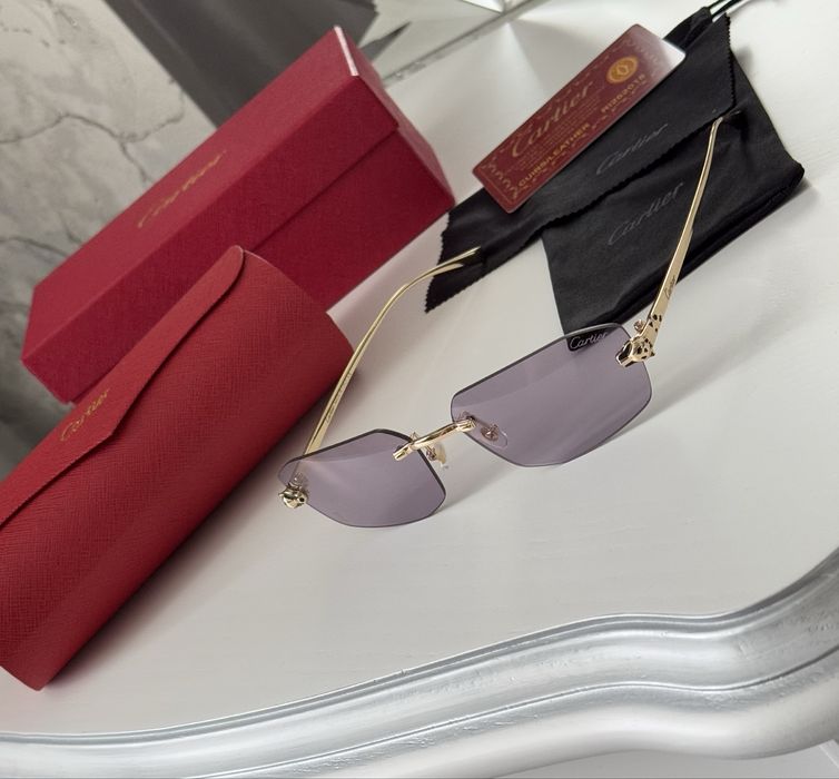 Солнцезащитные очки cartier тренд 2025