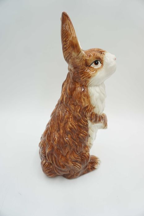 PIĘKNA porcelanowa figurka królik- zając