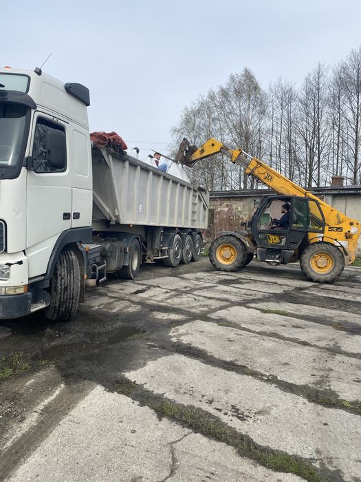 Zestaw wolwo fh 12 + naczepa wywrotka