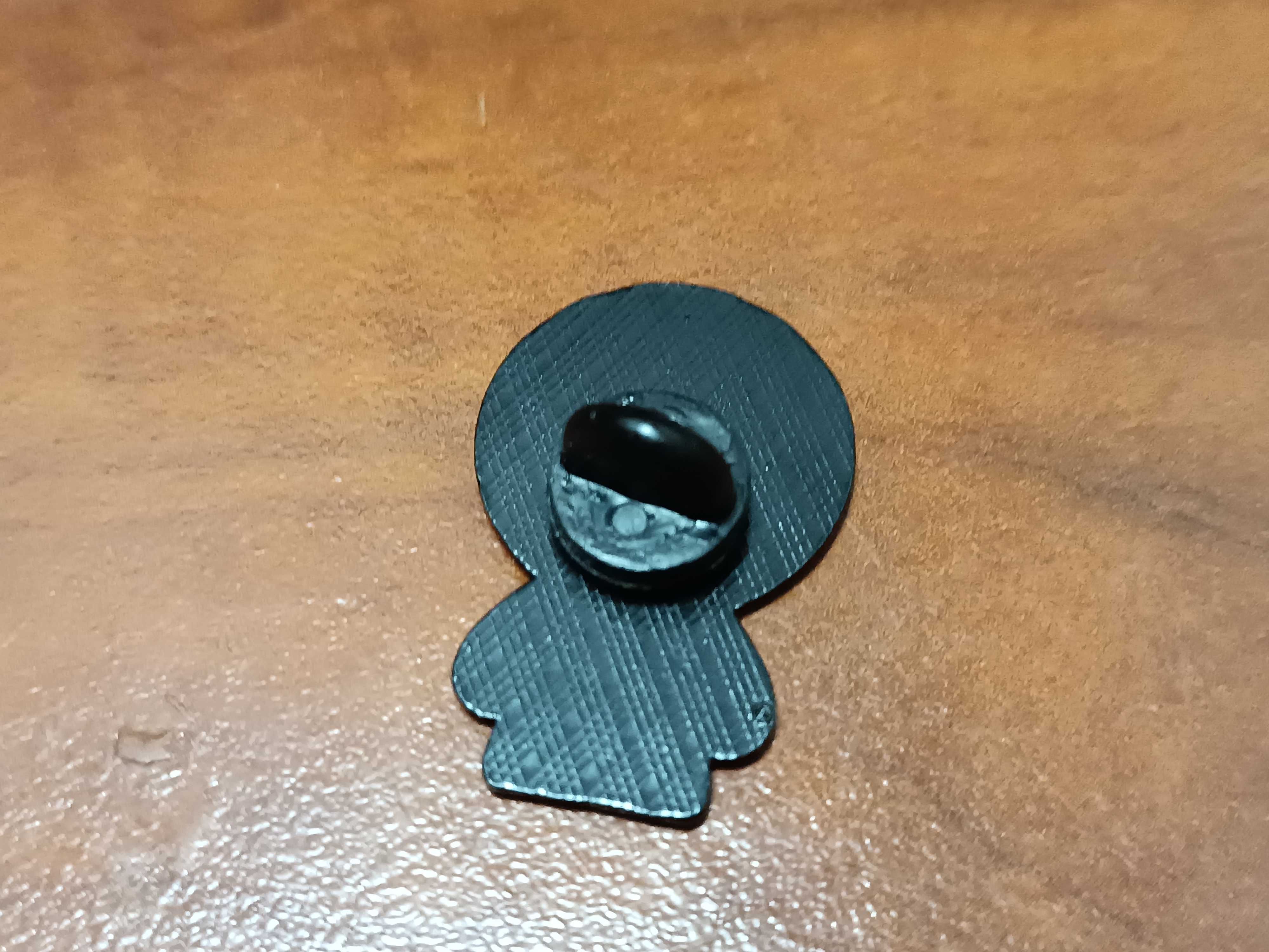 Przypinka, pin, do plecaka, na ubrania Spider Man