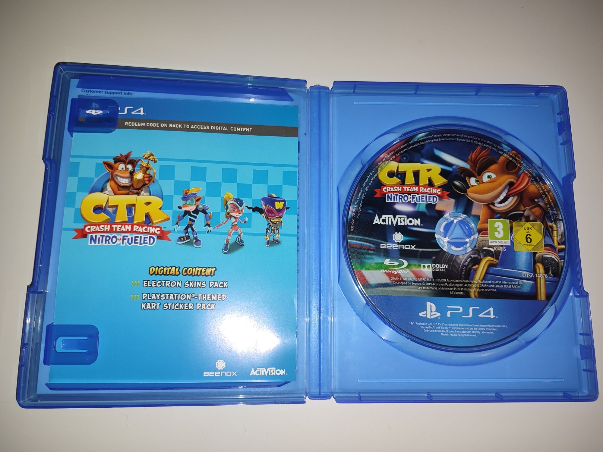 Gra Ps4 CTR Crash team Racing Nitro Fueled gry PlayStation 4 Lego