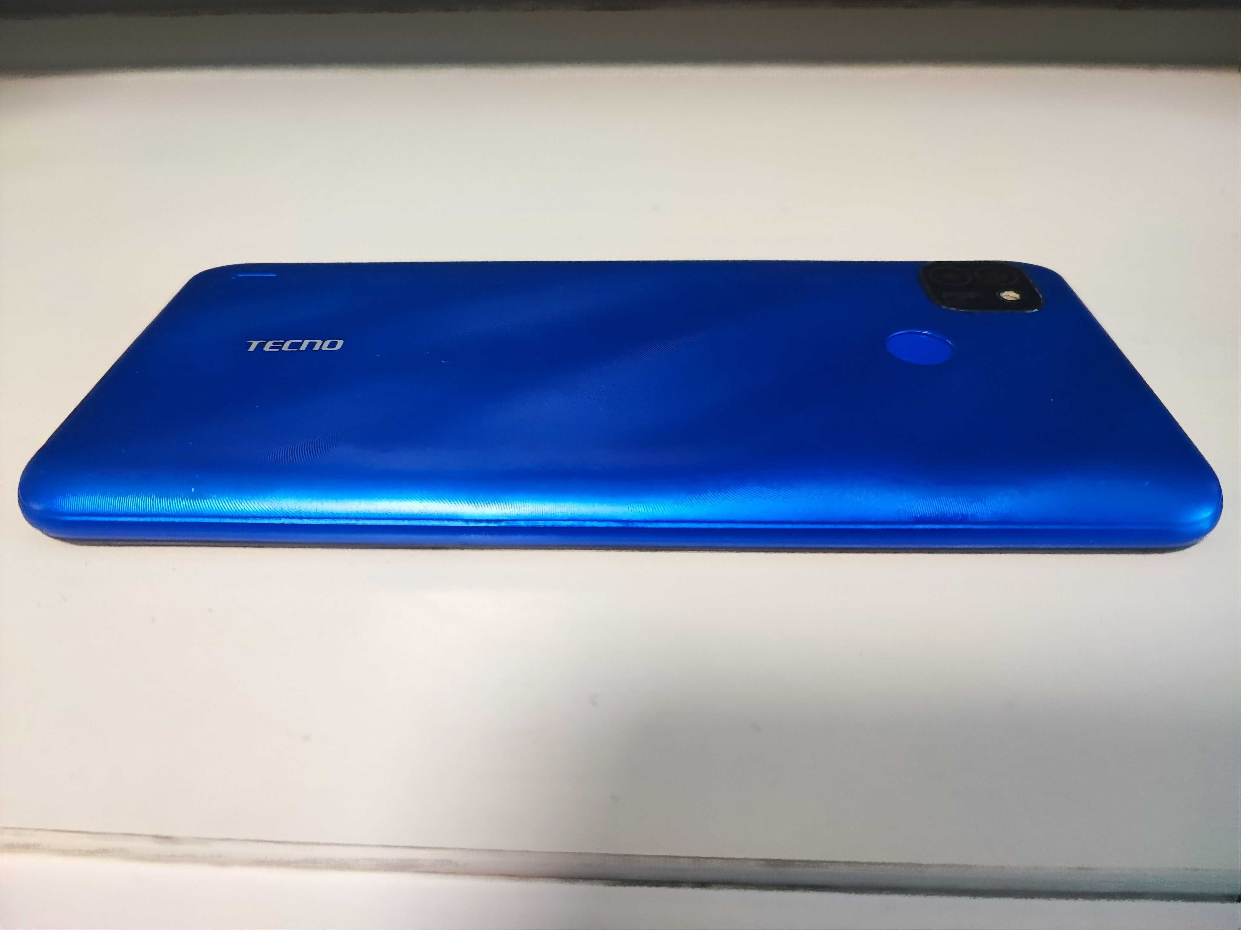 Tecno Pop 4 LTE 2/32GB AquaBlue 5000мАч Android 10 идеальное состояние