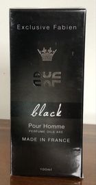 Męskie NOWE perfumy w olejku Exclusive Fabien Black Pour Homme 100 ml