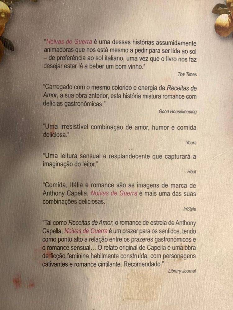 Livro “Noivas de Guerra”