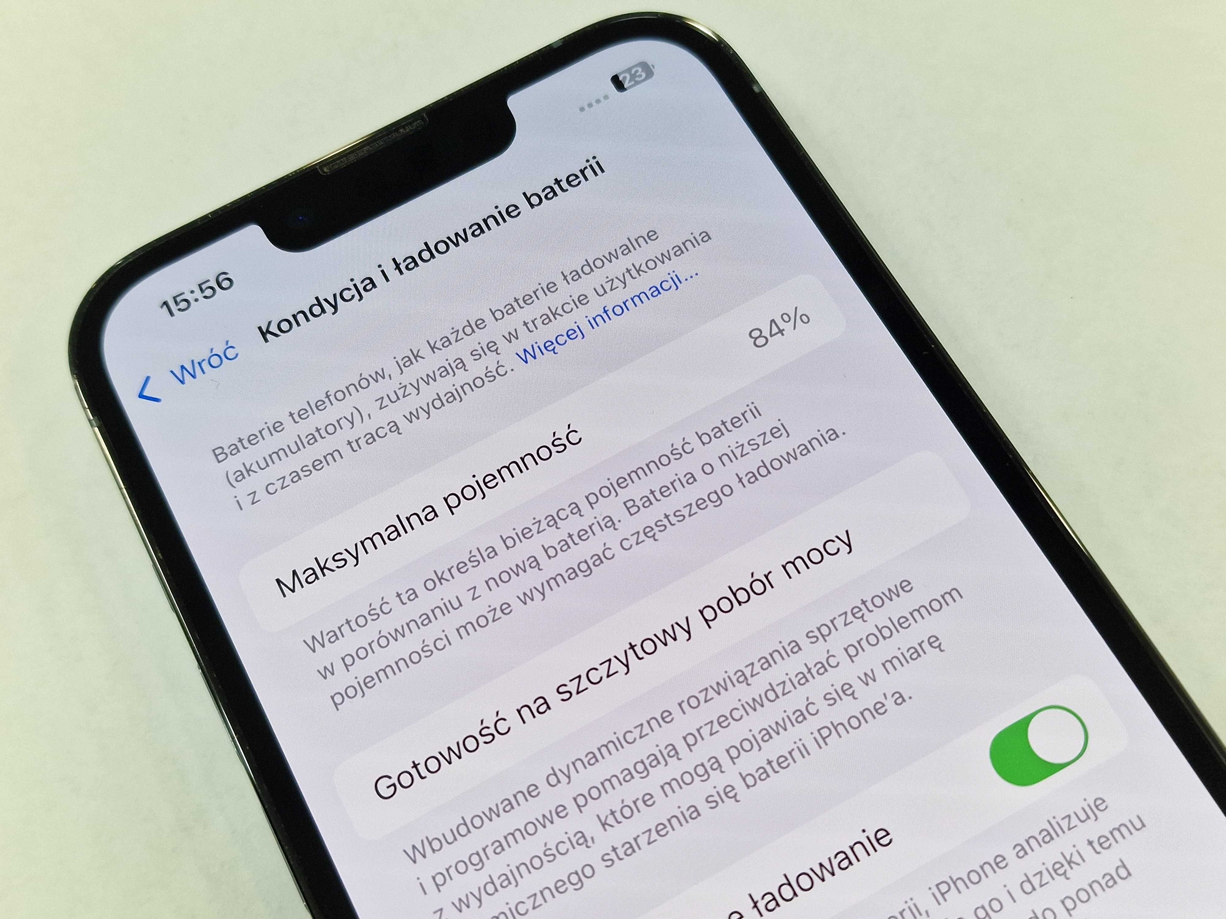 Iphone 13 PRO 128GB/ Sierra Blue/ Bat 84%/ Grade A-/ Gwarancja + ładow