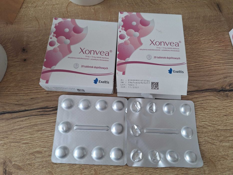 Tabletki xonvea 20tabletek + 15 drugie opakowanie