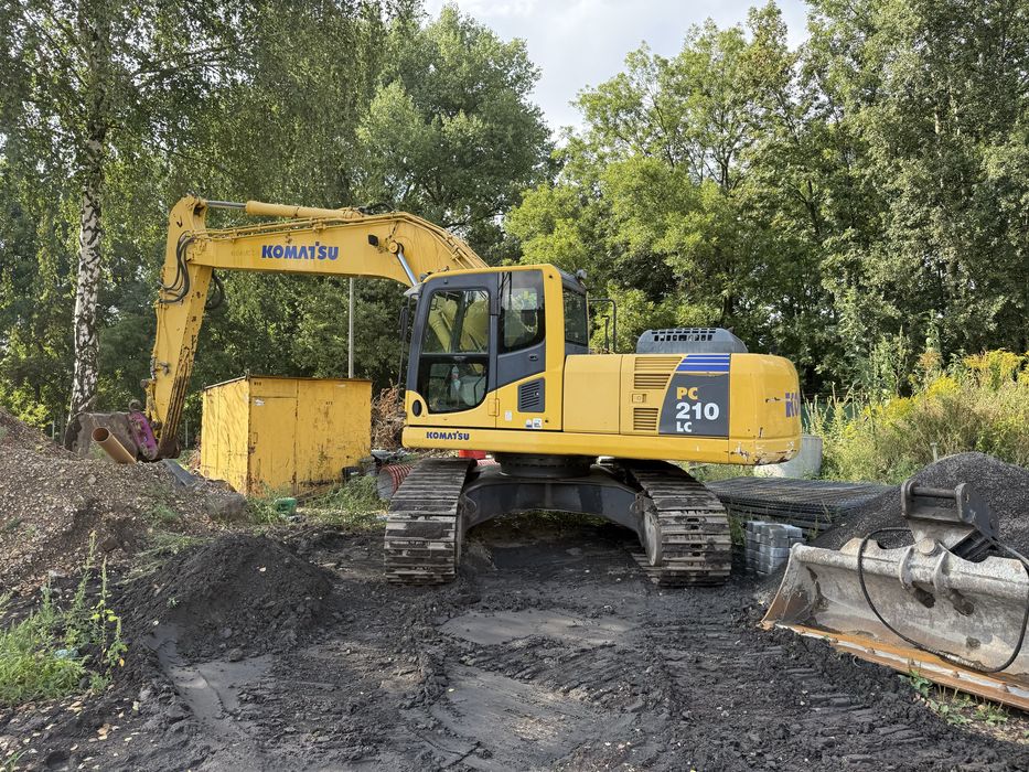 Koparka gąsiennicowa 22 tony Komatsu PC210LC 8k , 2008r , 13700mth,