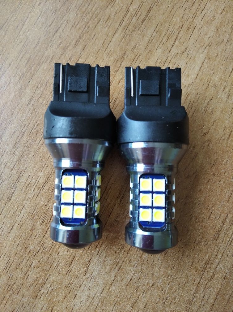 LED авто лампа W16W T15, W21W T20 и P27W T25