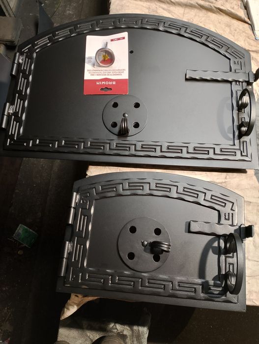 Drzwi stalowe do wędzarni