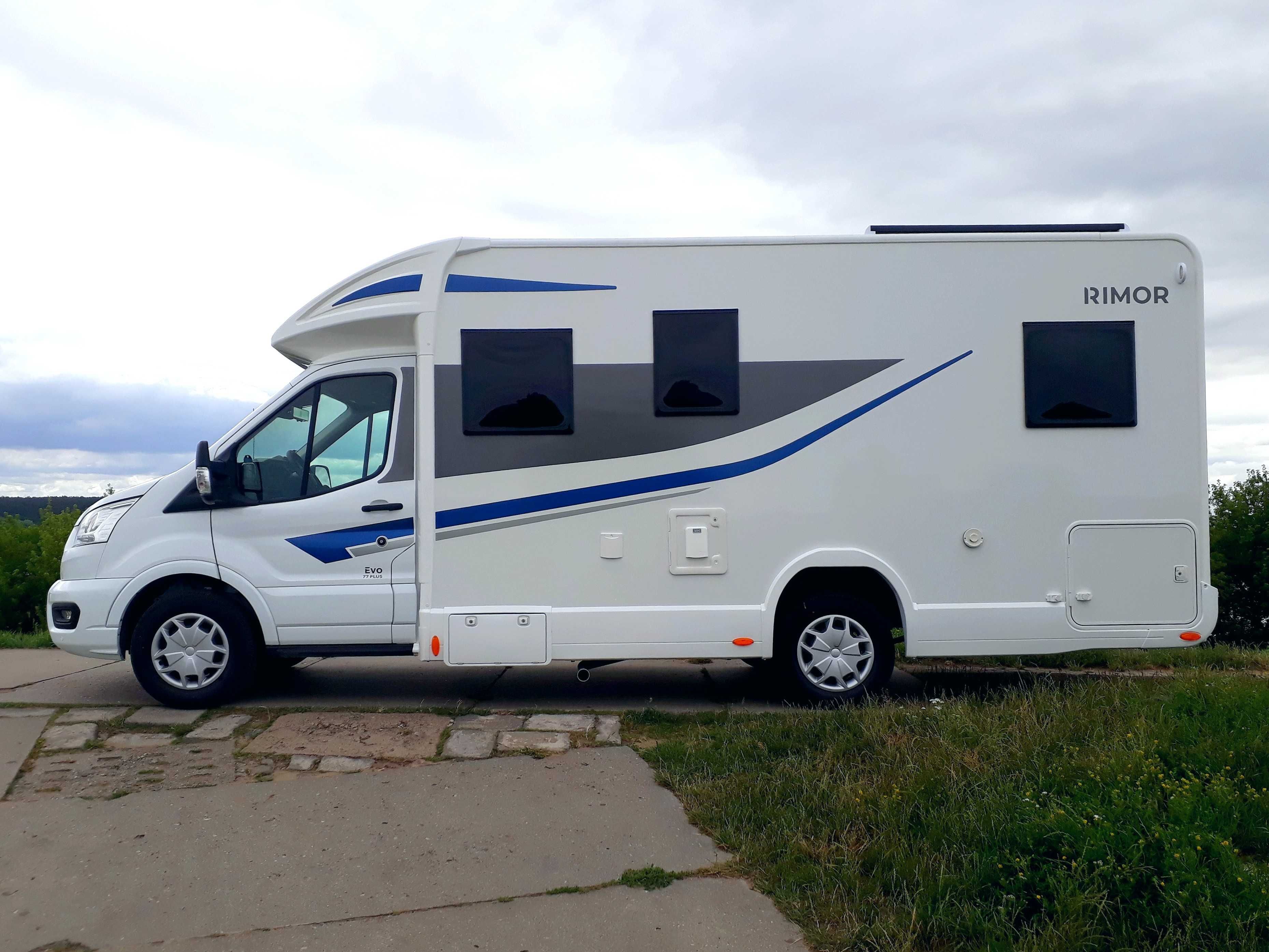 KAMPER WYNAJEM Nowy RIMOR Evo 77 Plus - WOLNY po 16. sierpnia