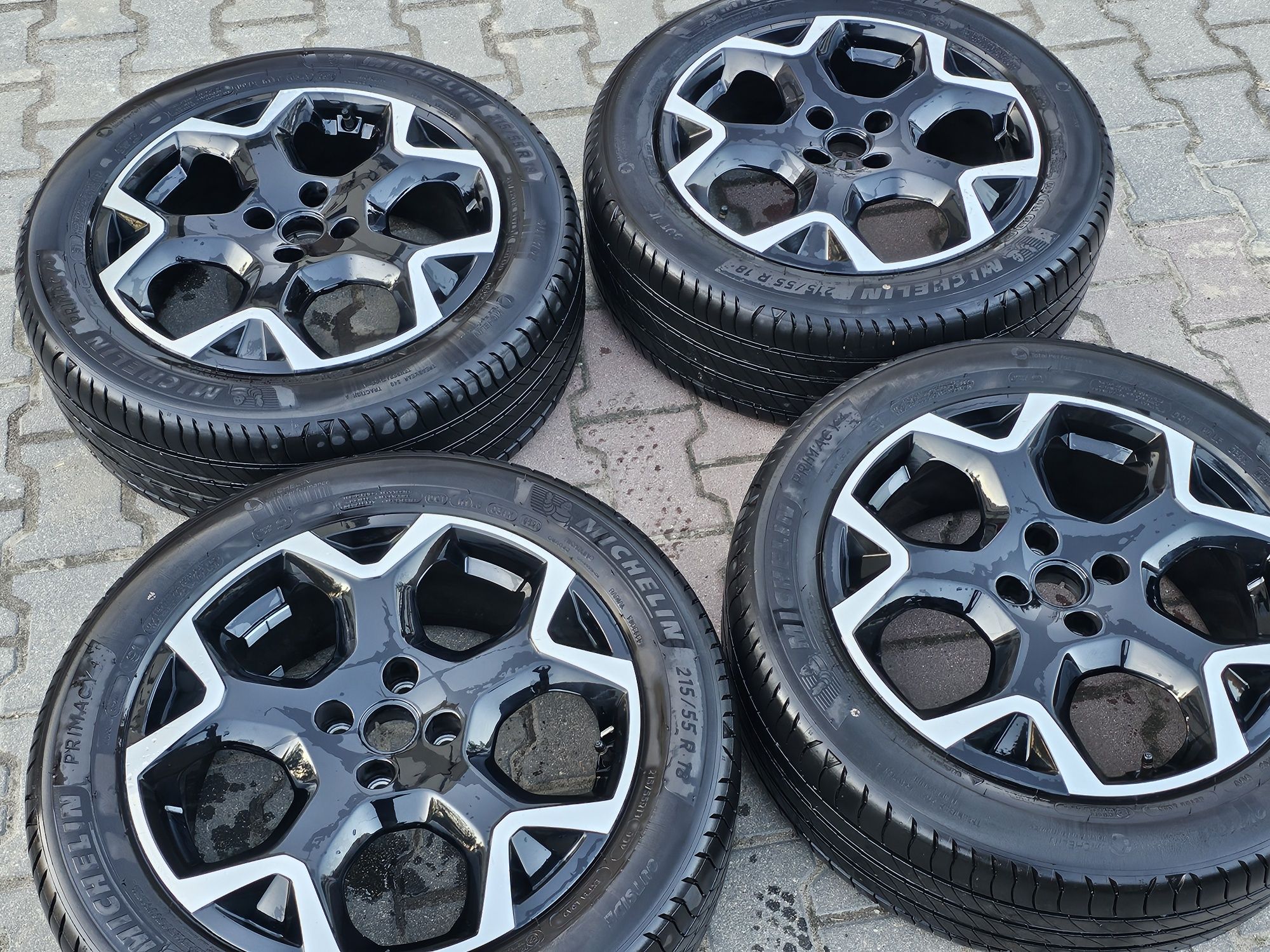 Koła letnie Opel Mokka 4x108 215/55R18 Michelin 7mm jak Nowe