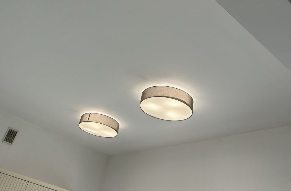 Lampy sufitowe okrągłe