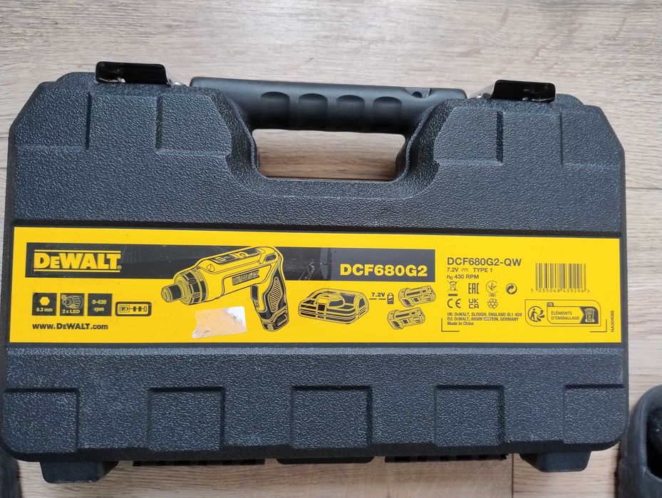 DeWalt Wkrętak żyroskopowy 7,2V
