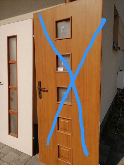 Drzwi 80/200 pokojowe prawe