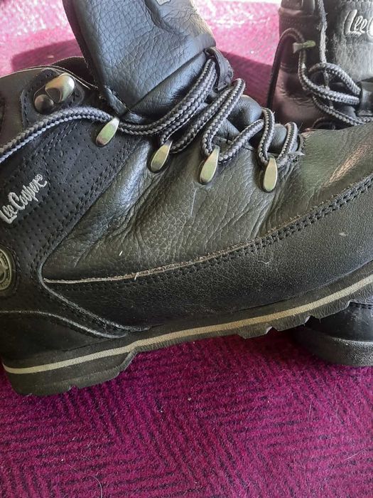 Супер черевики 100% натуральна шкіра бренд ~lee cooper~ р 35.5