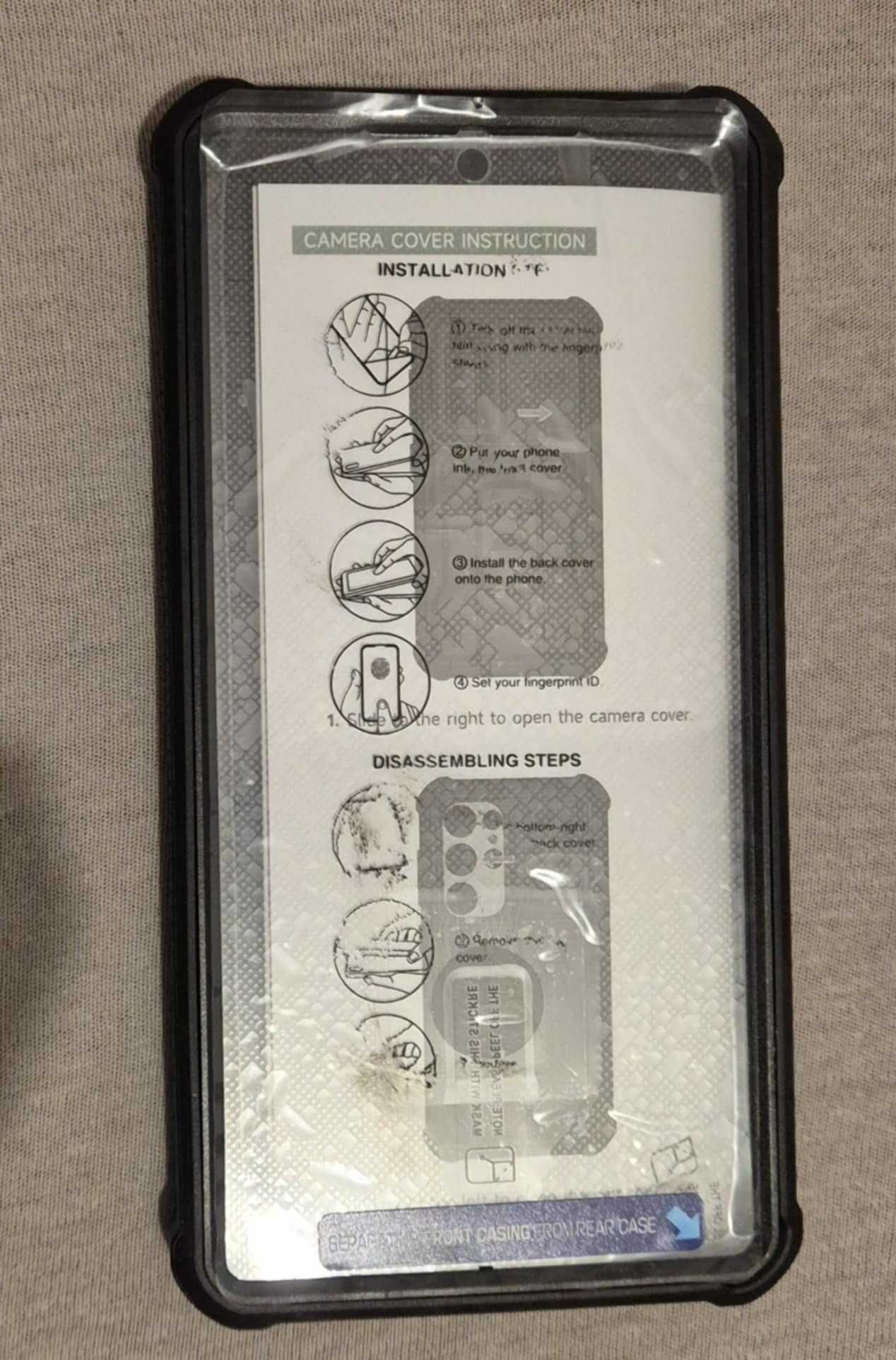 Pancerne etui chroniące ekran case obudowa 360 do GALAXY S24 ULTRA