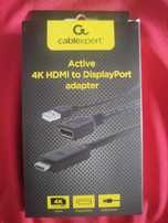 Active 4K HDMI to DisplayPort adapter