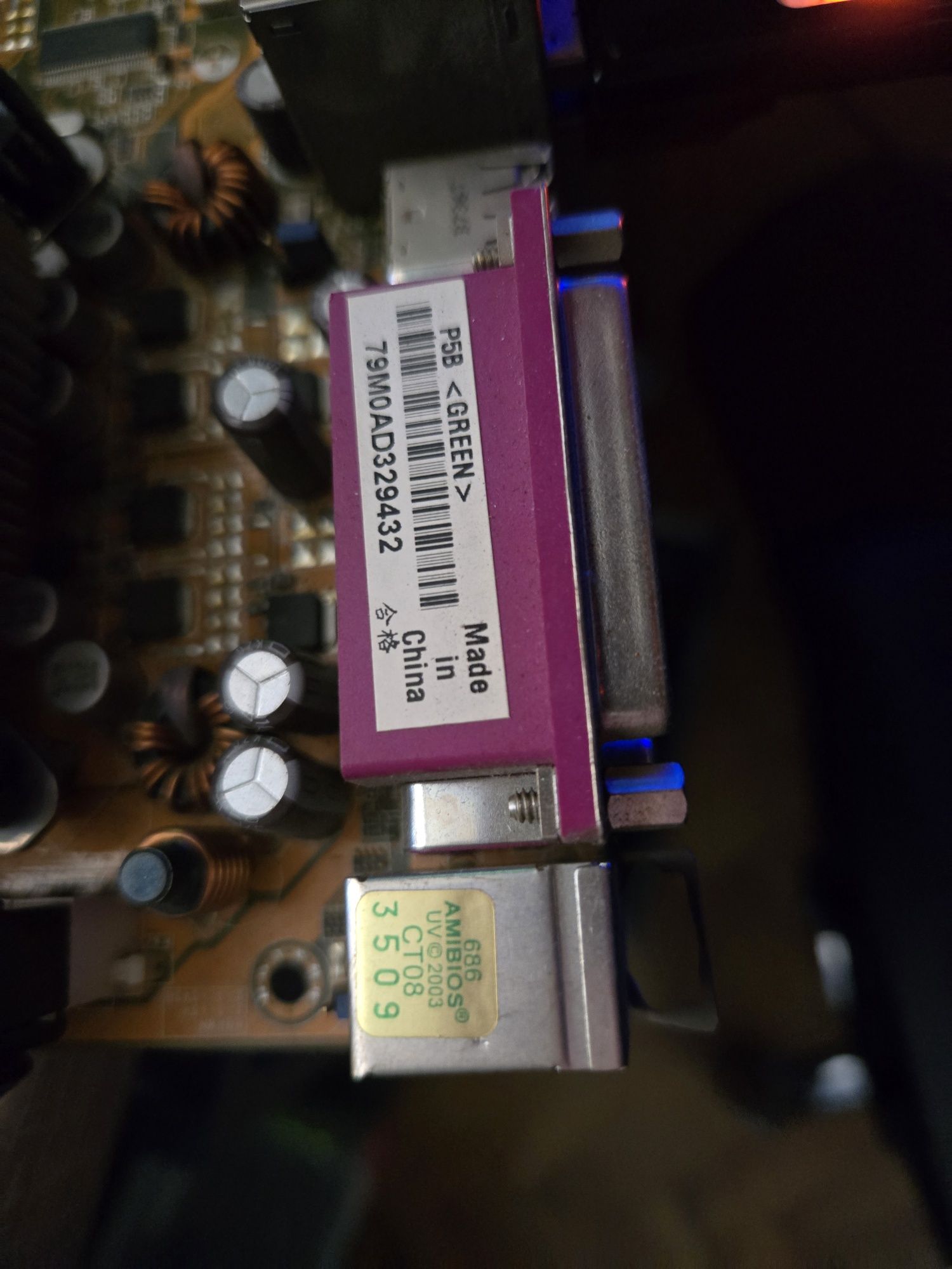 Płyta z procesorem intel LGA775