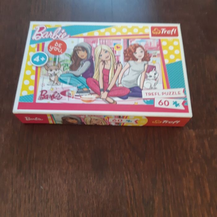 Puzzle Barbie dla dziewczynki