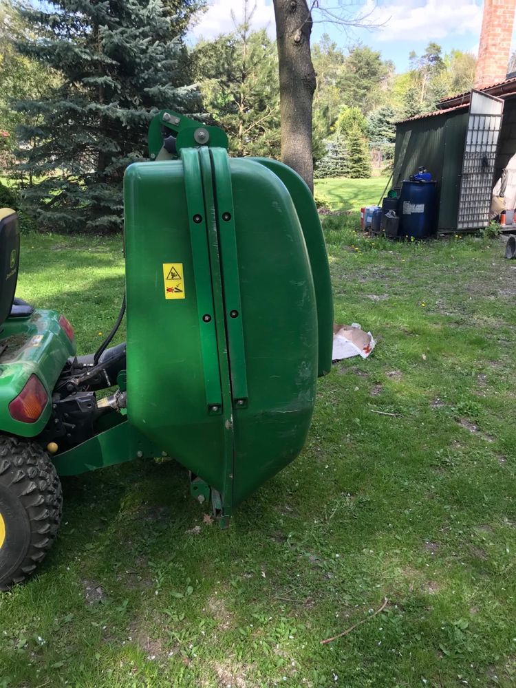 Kosz do trawy john deere traktorek kosiarka automatyczny podnoszony