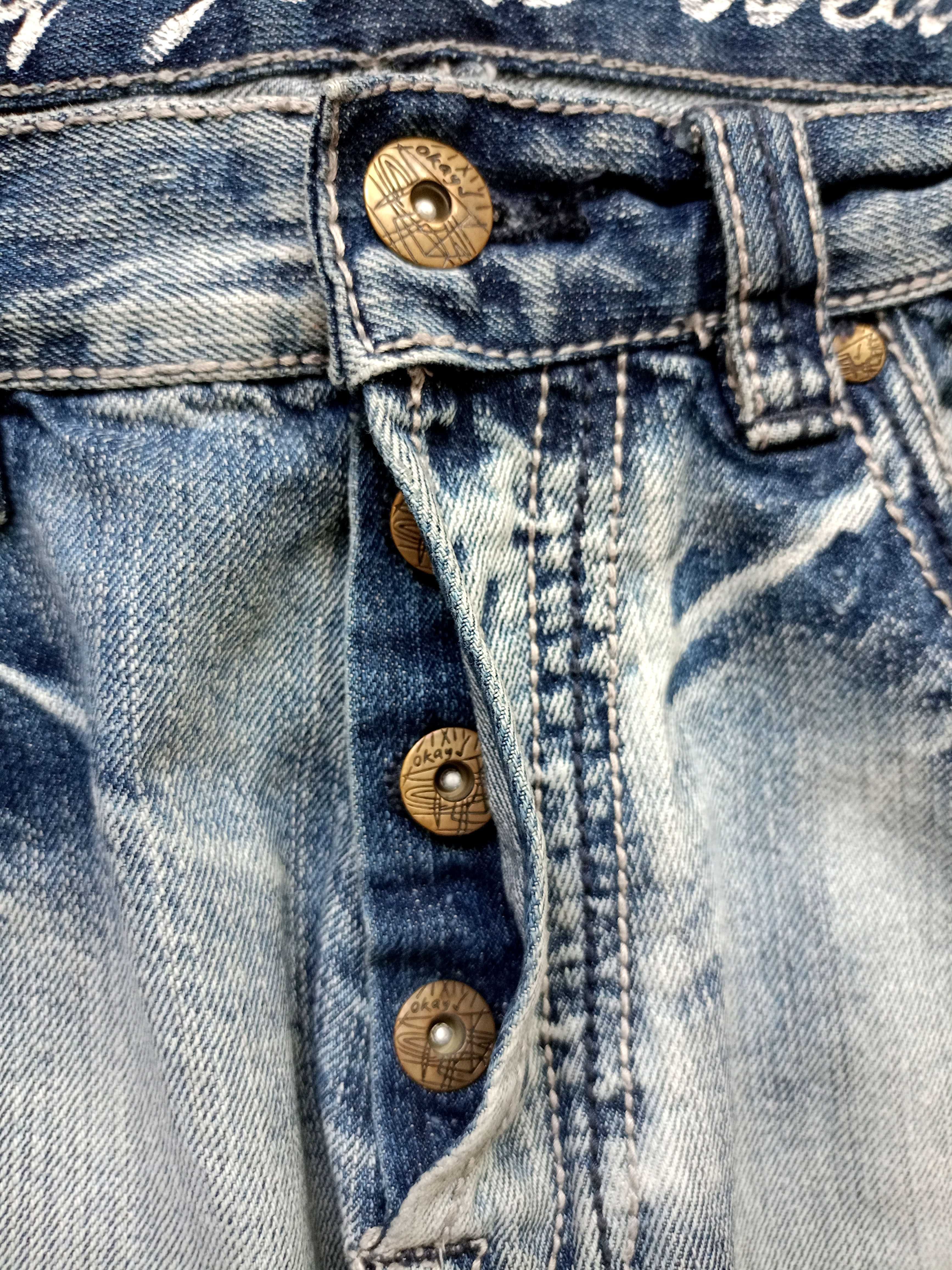 Дешево! Мужские Шорты Okay Jeans Wear / капри