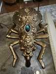 Inseto dourado - decoração - metal