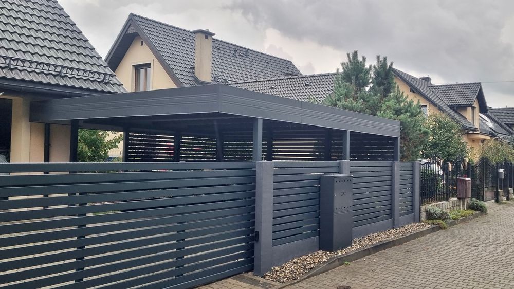 Wiata 6x6 - wiata samochodowa garażowa dwustanowiskowa pod wymiar