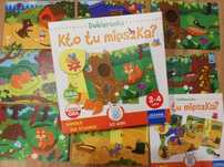 Układanka z okienkami "Kto tu mieszka"