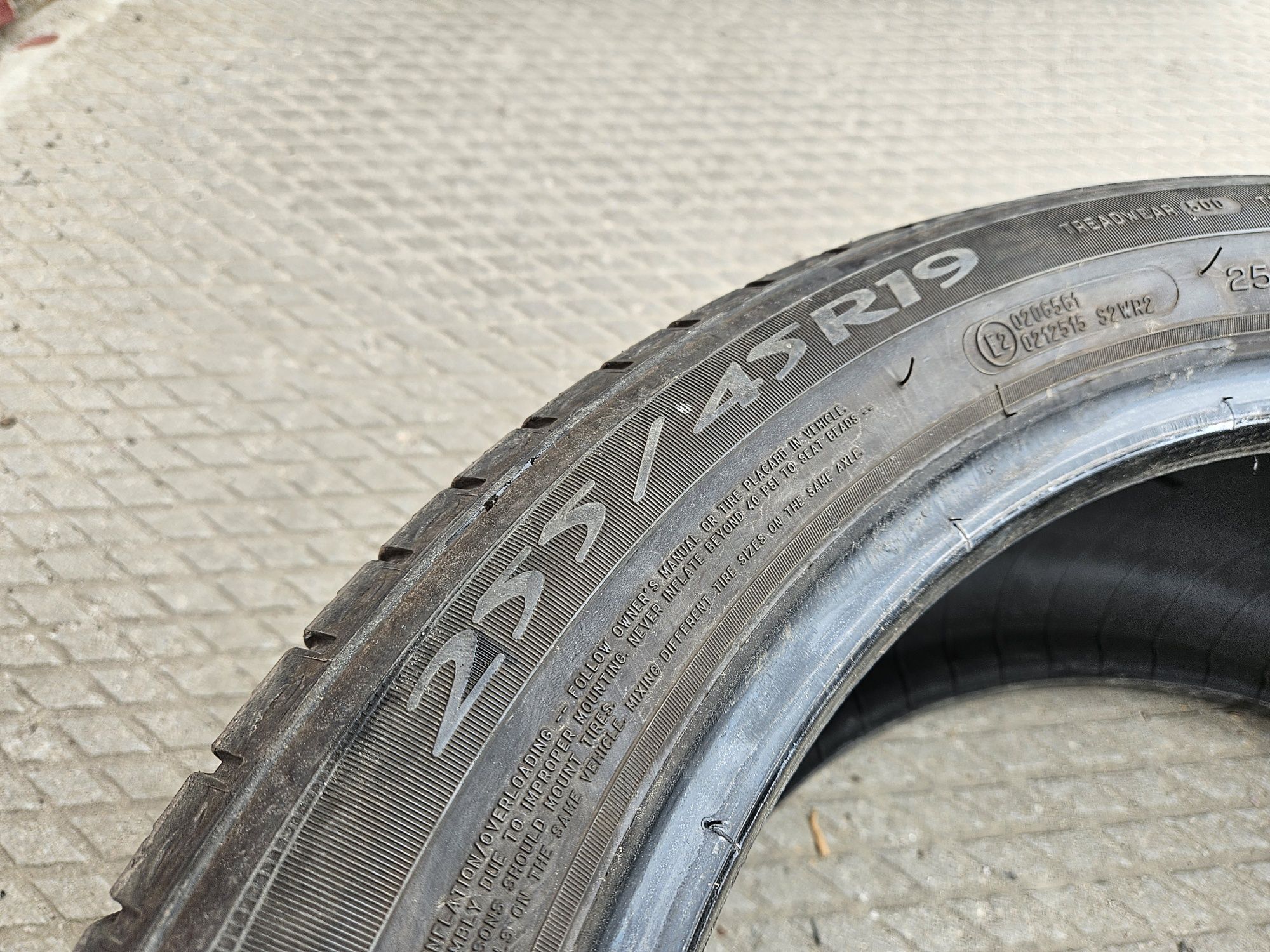 Шина Michelin Primacy MXM4 255/45 R19