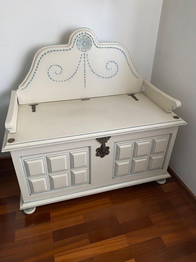 Conjunto quarto solteiro em madeira maciça
