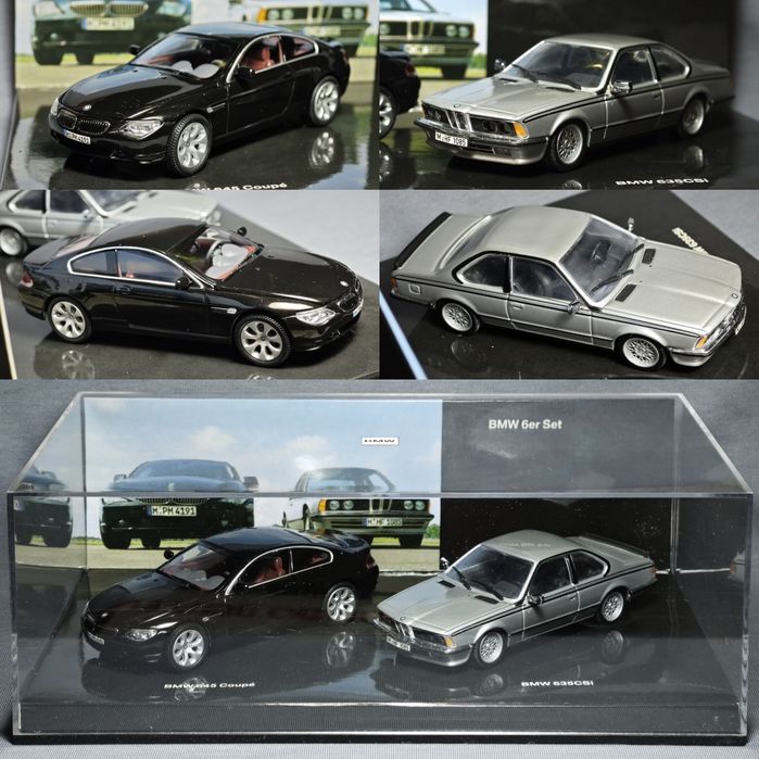 Модели 1/43 BMW Е24, Е63, M3 GTR E46, Х5, DTM E92, 2002, E12 (Minicham