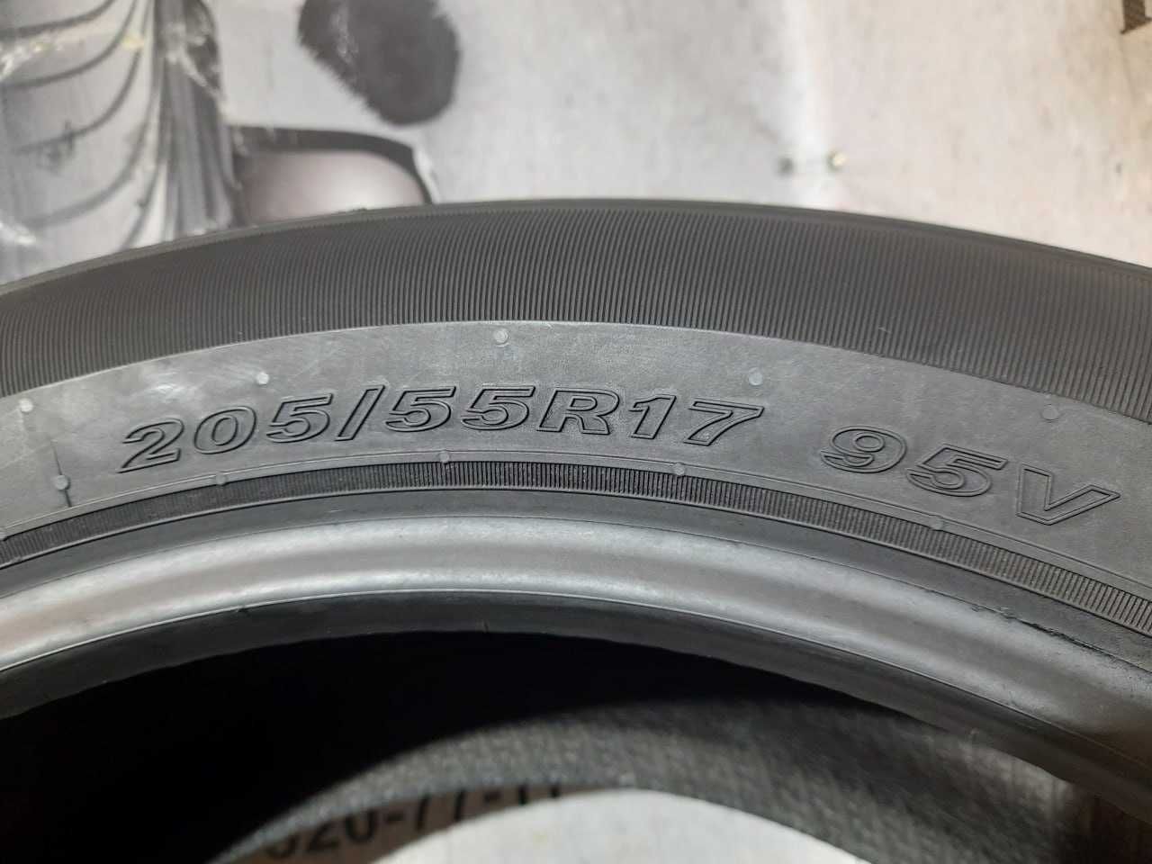 Шини 8мм 205/55 R17 NEXEN N'blue HD plus б/у літо склад