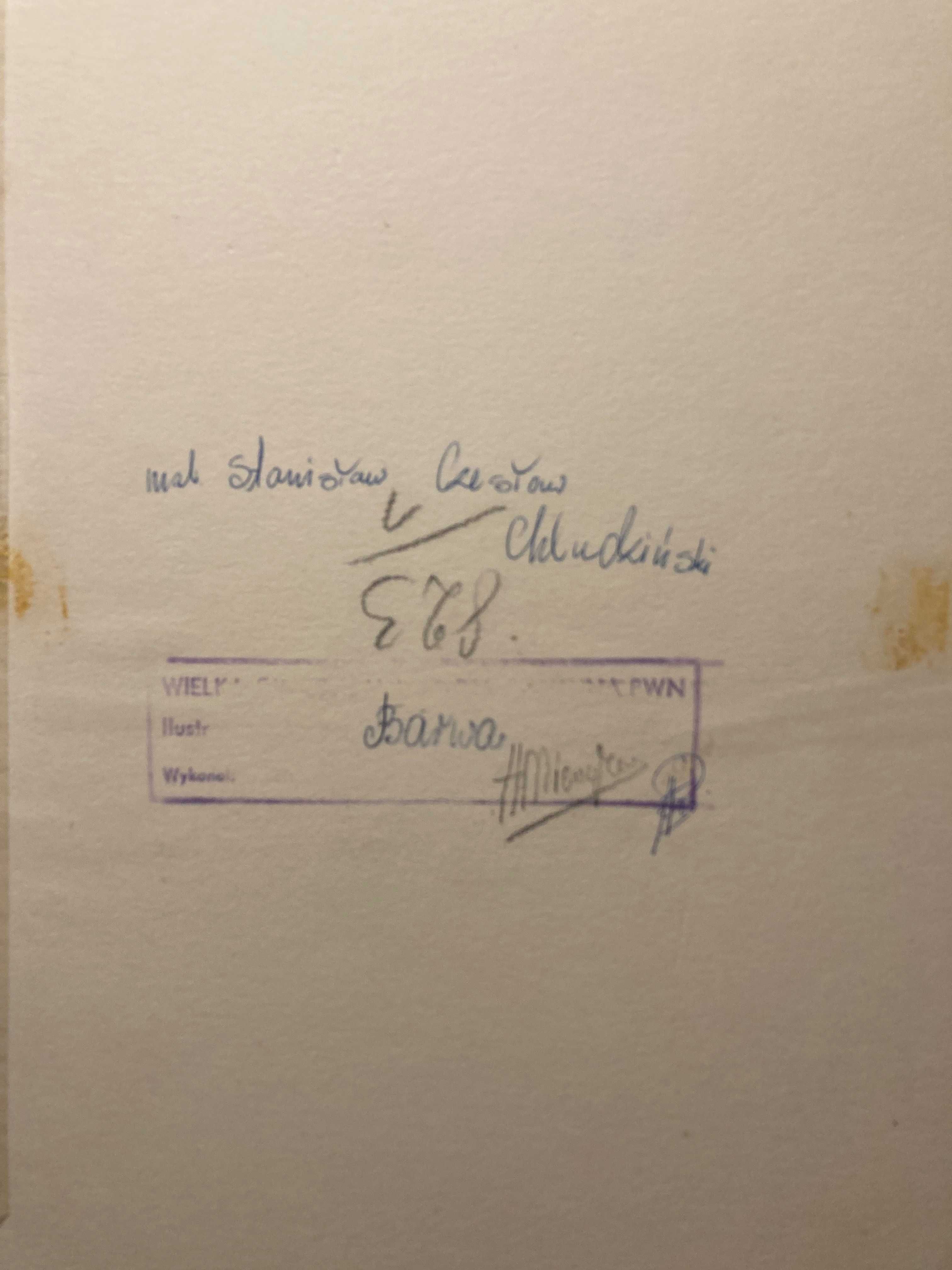 Stanisław Czesław Chludziński prace malarstwo/grafika