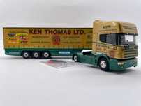 ELIGOR . Модель 1/43 SCANIA 124L с полуприцепом.Фура