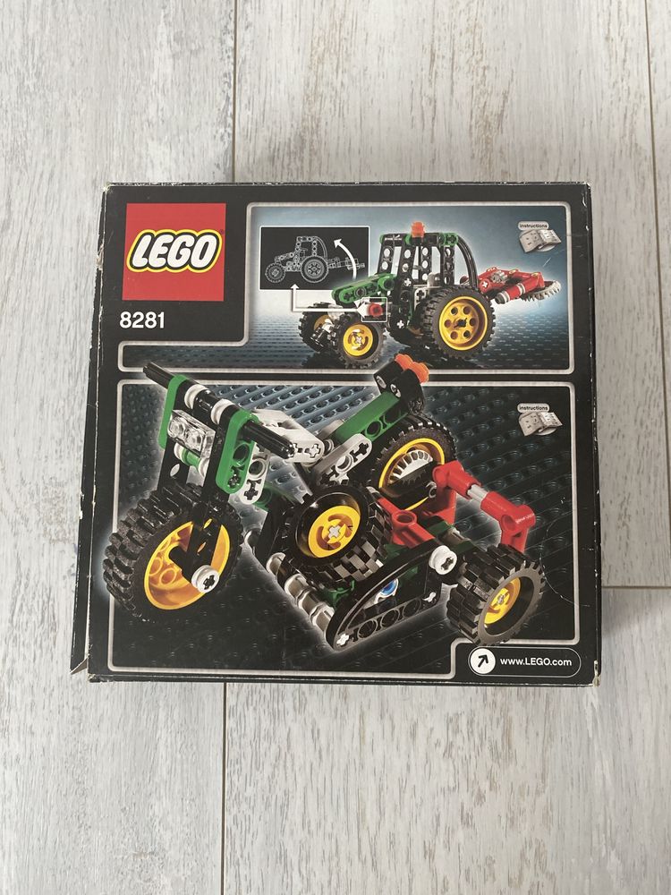 LEGO Technic 8281 2w1 traktor i motor UNIKAT