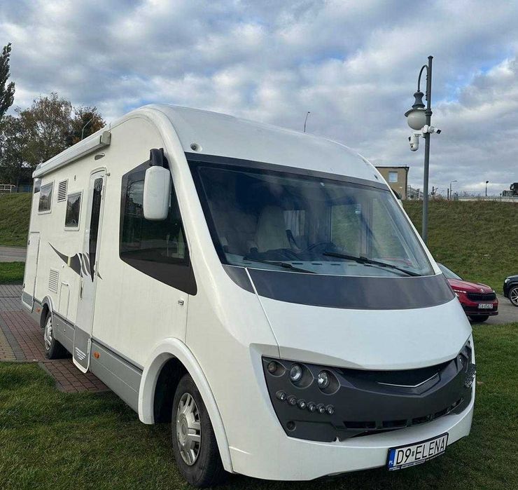 Kamper Hymer EG B 003 zabudowa mobilvetta k-yacht Klima x2,piekarnik