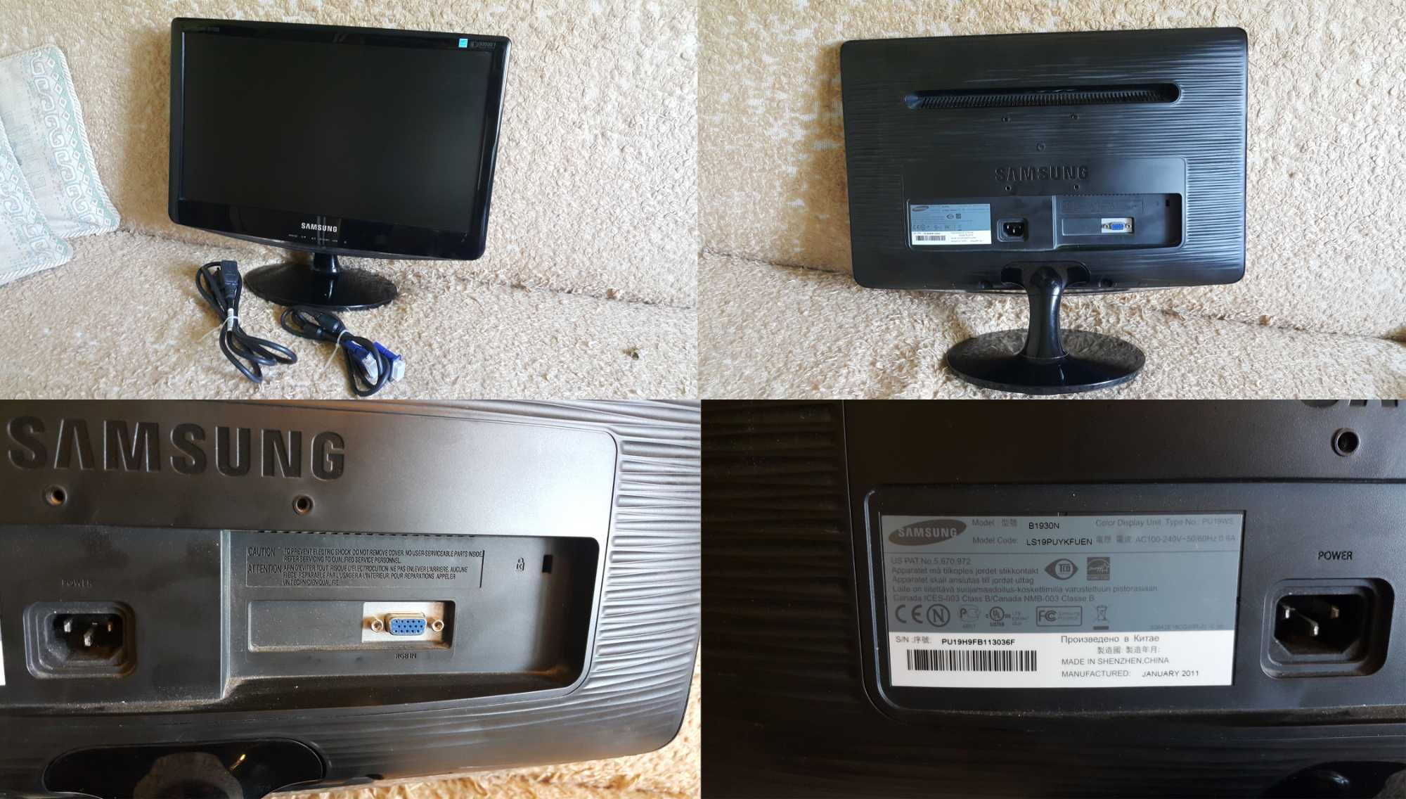 monitor LCD Samsung B1930 kpl