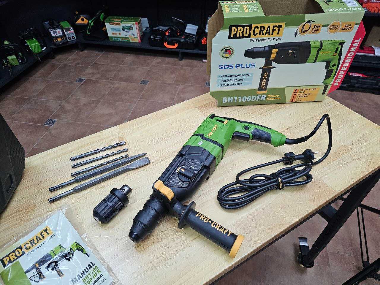 Потужний Перфоратор Procraft  3,2Дж Антивібрац. система +Знімн. патрон