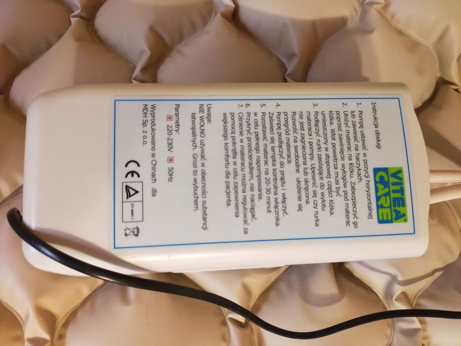 Materac przeciwodleżynowy Vitea Care