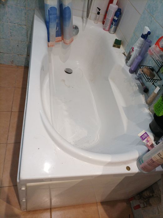 Wanna 140x70x60 z obudowami bez syfonu i bez nozek